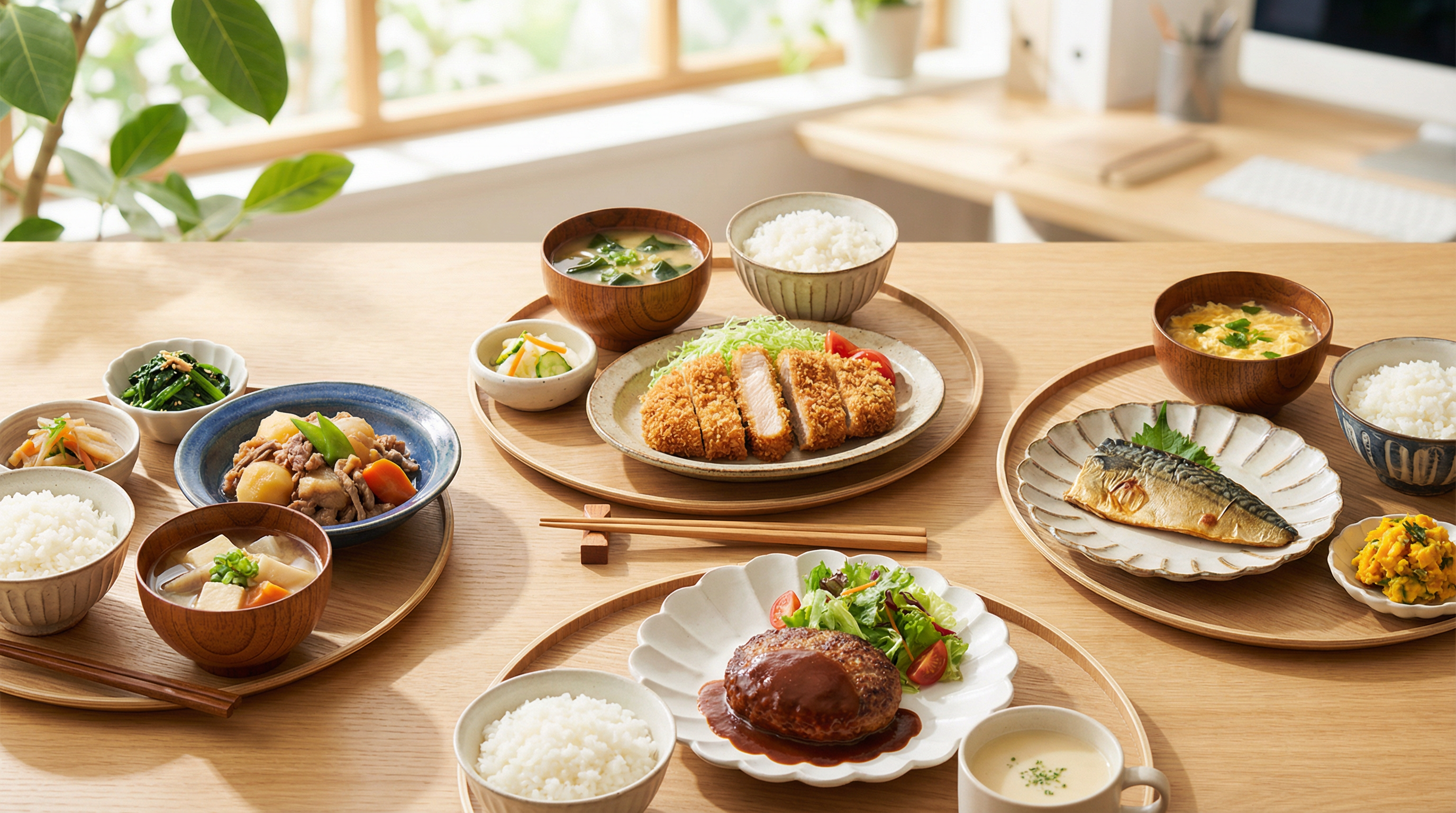 オフィスで楽しむランチ